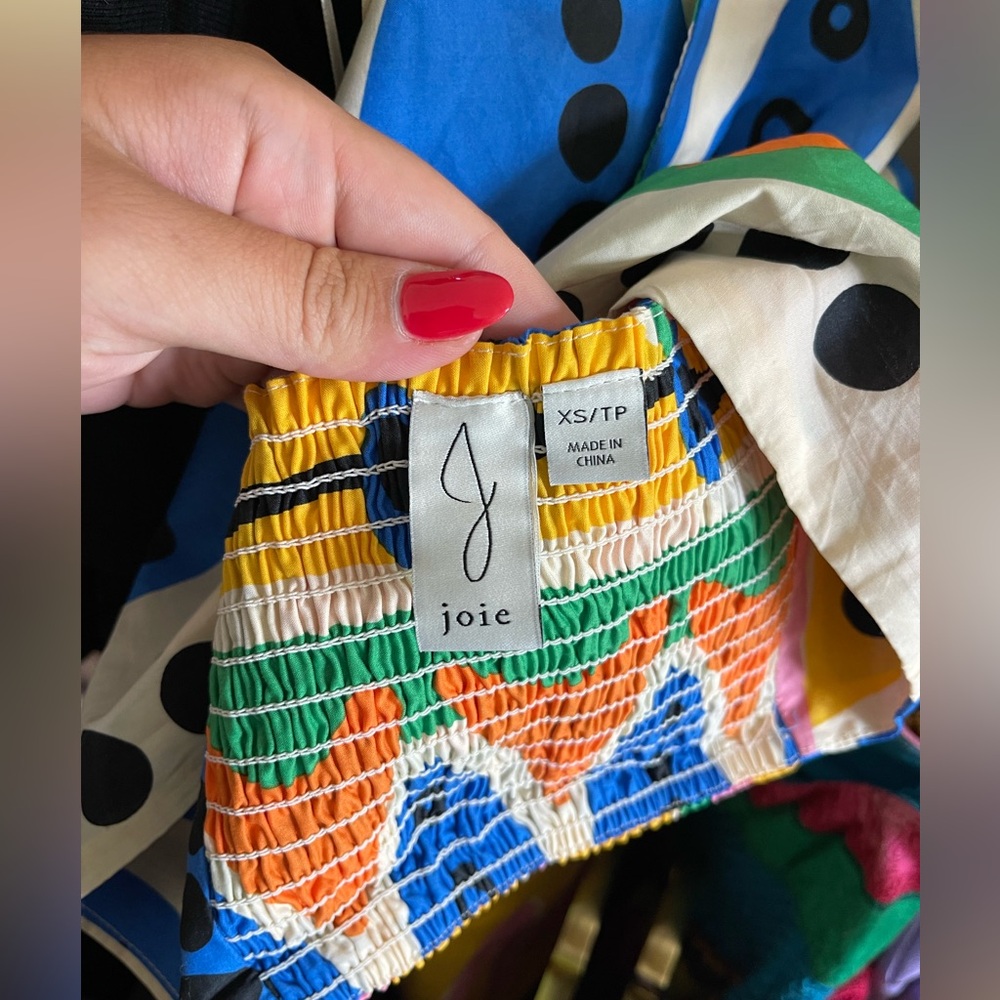 Joie Abstract Print Two Piece Set - Picture 3 of 4